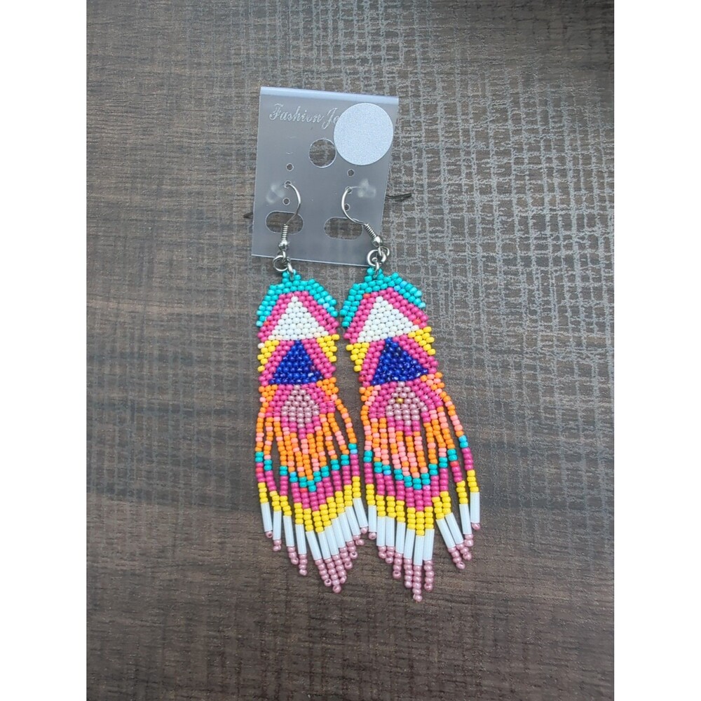 Seed Bead Earrings